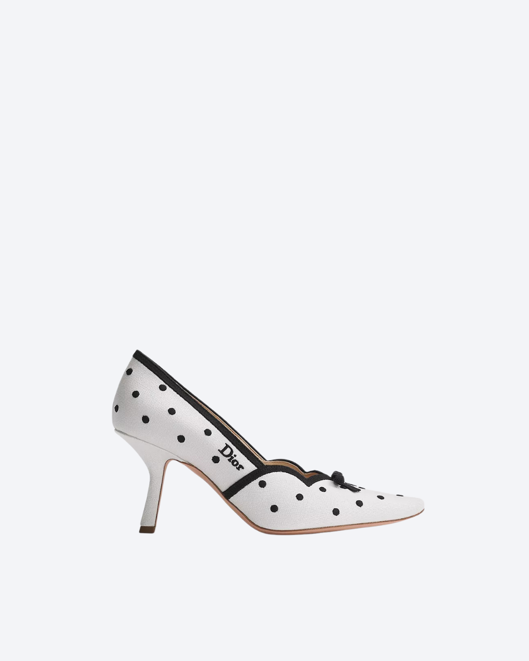 White Dior Romance Pump