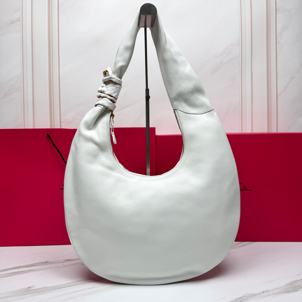 White Large Soufflé Bag - 2