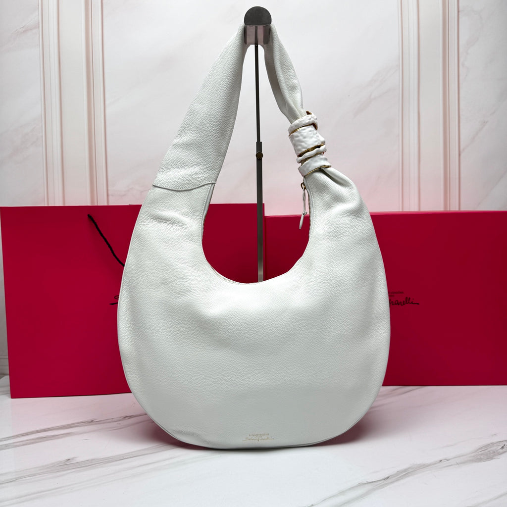 White Large Soufflé Bag - 4
