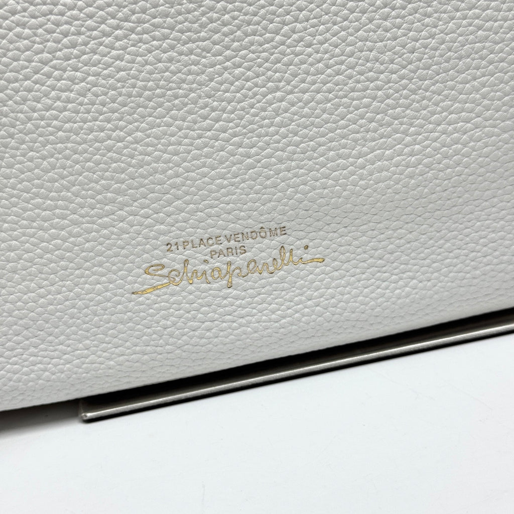 White Soufflé Baguette Bag - 8