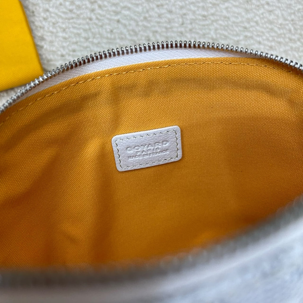 White Vendôme Cosmetic Pouch - 7