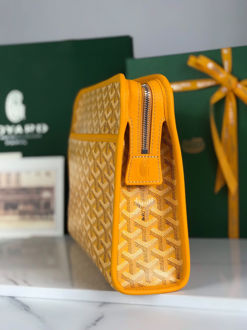 Yellow Jouvence GM Toiletry Bag