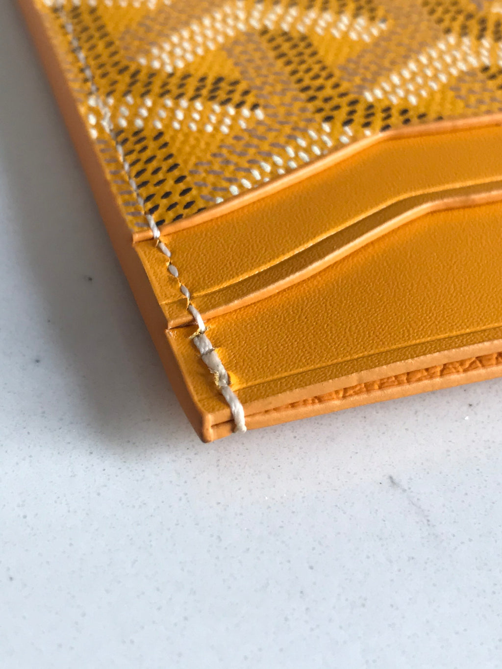 Yellow Saint-Sulpice Card Wallet
